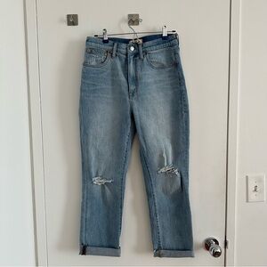 Madewell the high rise slim boy jean